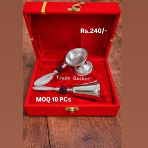 NEW ARTI BELL SET WITH VALVET BOX PACKING