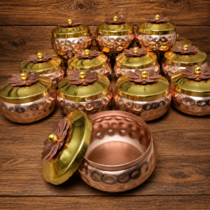 Copper plated pot pot 4.5 Inch