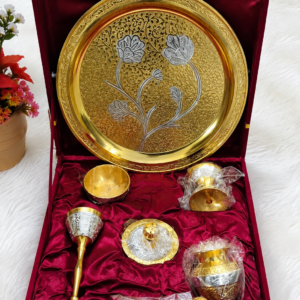 10 inch pooja set set contain 7 pcs