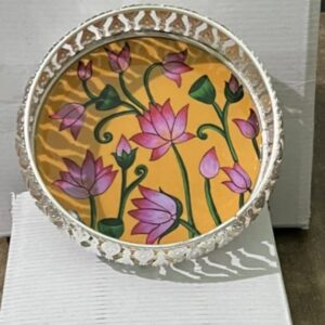 German silver pichwai basket