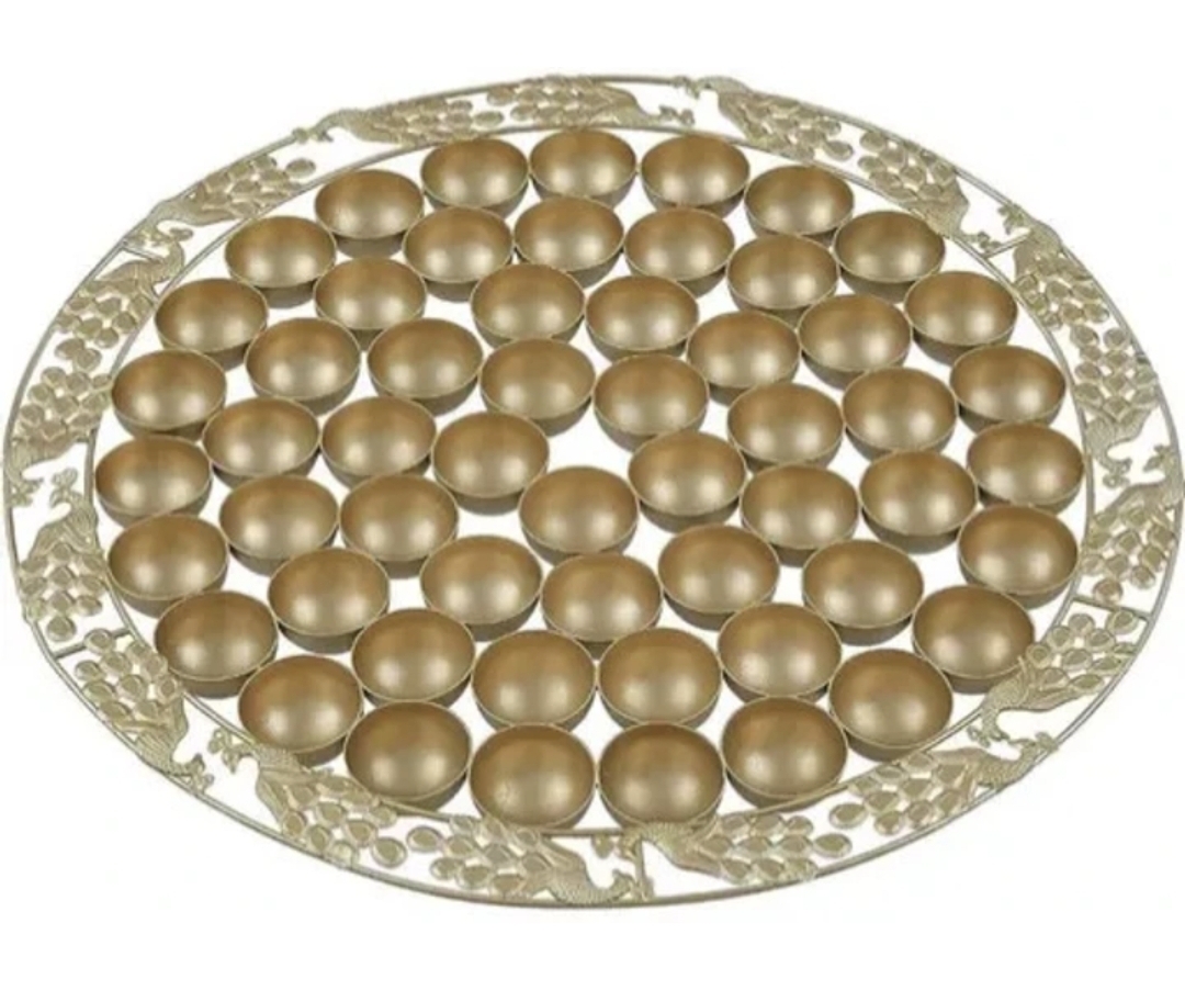 56 Bhog Thali - Pack Of 2pcs - Image 2