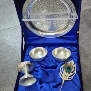 7 inch pooja set