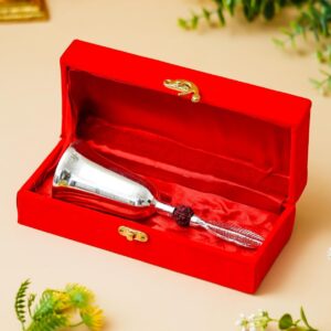 GERMAN SILVER RUDRAKSH BELL