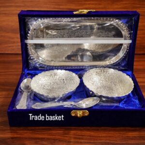 German silver Spoon Bowl Set