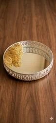 GERMAN SILVER BASKET 10 INCH