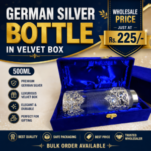 GERMAN SILVER BOTTLE 500ML