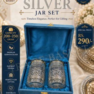German Silver Jar Set